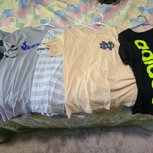 Short sleeve shirts. Adidas. Gap. Nike. American eagle.
